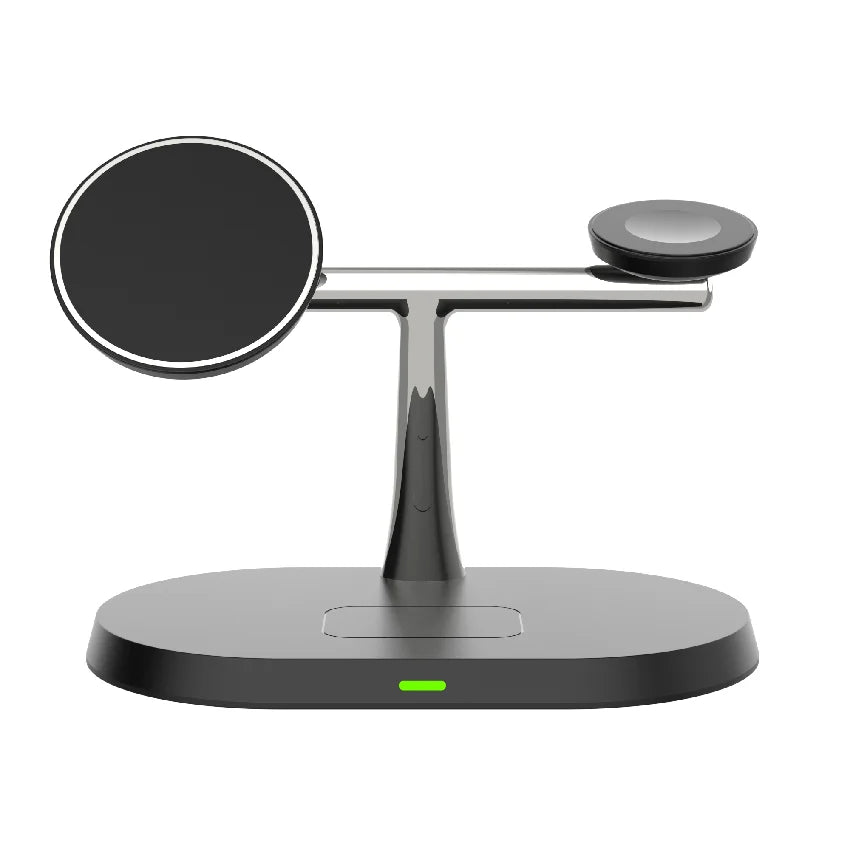 Power Up in Style – 3-in-1 Wireless Charger for Phones, Watch & Earbuds!