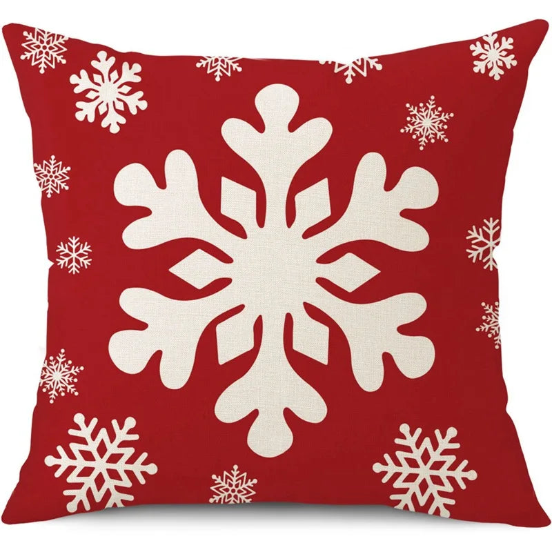 Merry Christmas Pillow Cover – Festive Home Decor for 2024-2025 Holidays