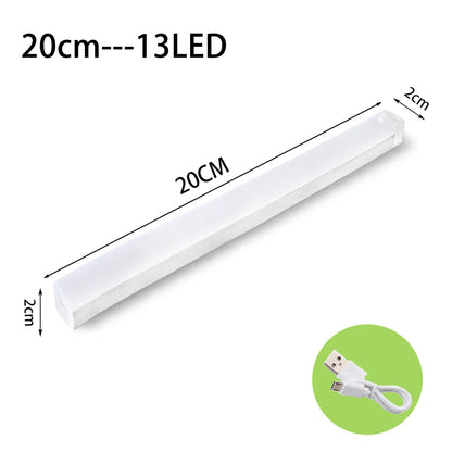 LED Motion Sensor Light - Wireless Rechargeable Type C