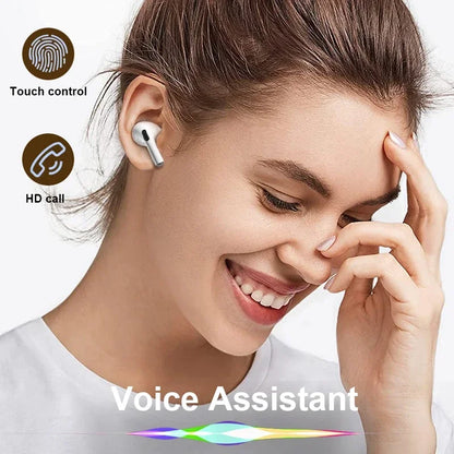 Lenovo Bluetooth Wireless Earbuds with Mic – In-Ear Headphones 2024