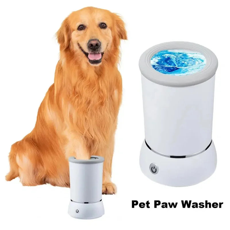 Automatic Pet Paw Cleaner - Portable, Low Noise, Quick Cleaning