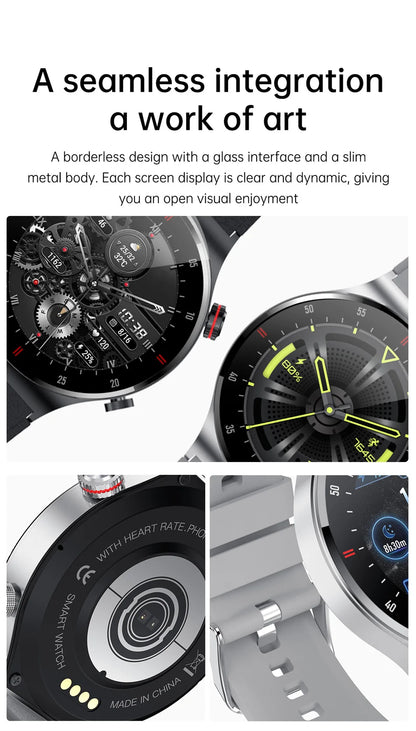 Bluetooth Call Smartwatch for Men – Fitness Tracker with HD Screen & Waterproof Design