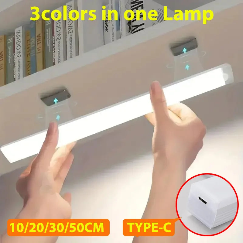 LED Motion Sensor Light - Wireless Rechargeable Type C