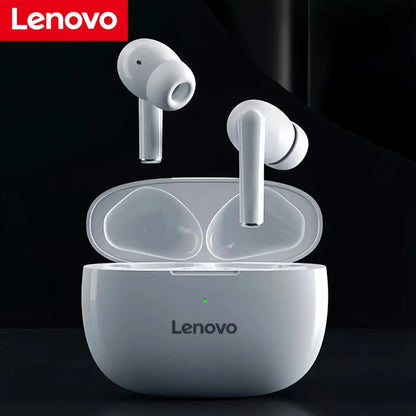 Lenovo Bluetooth Wireless Earbuds with Mic – In-Ear Headphones 2024